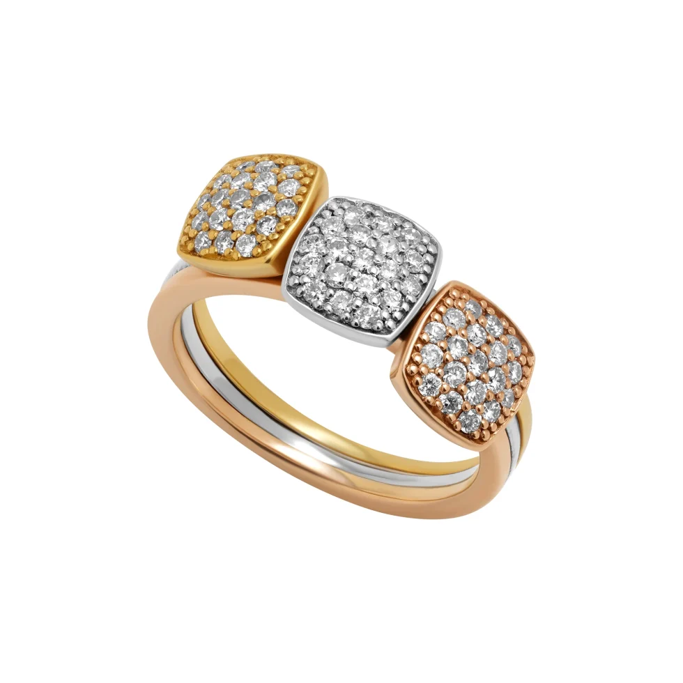Trinity Spark Ring - Diamond Ring - 2