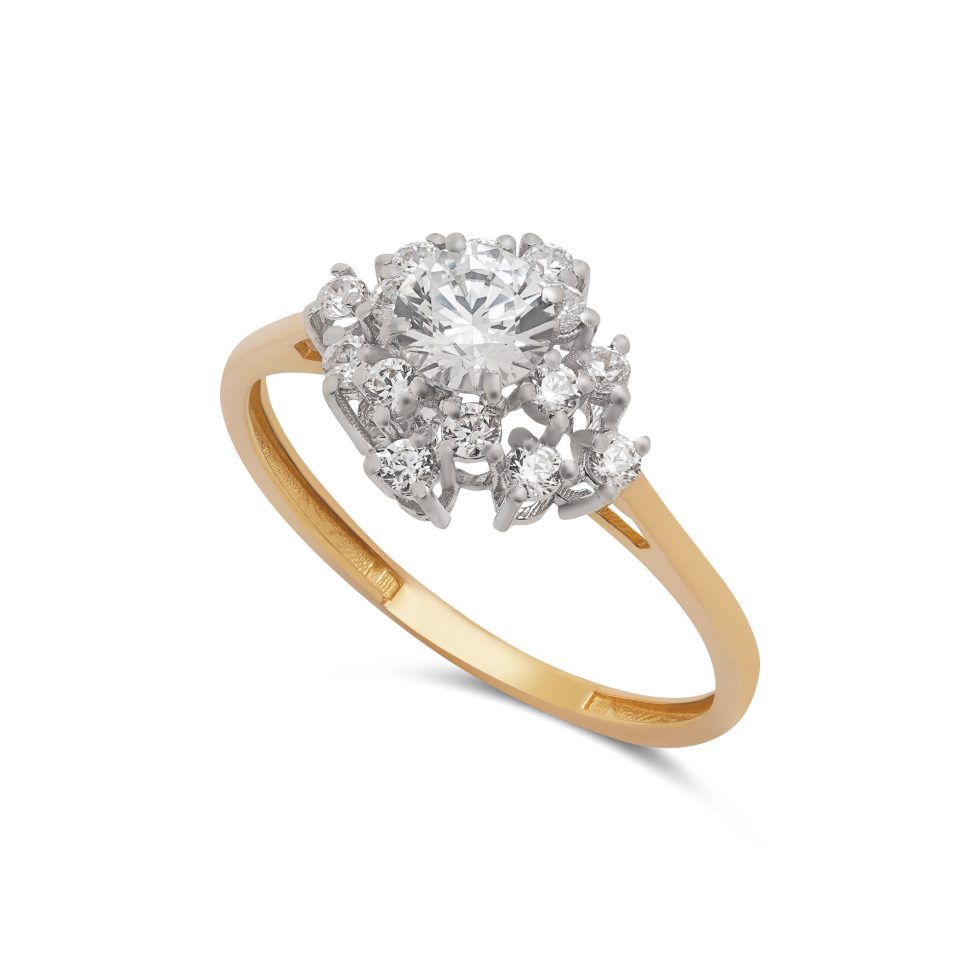 Radiant Fleur Ring - Gold Ring - 17