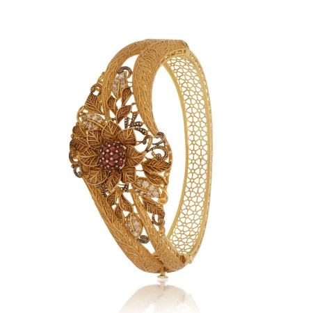 Blossom Crest Kara - Gold Kara - 2