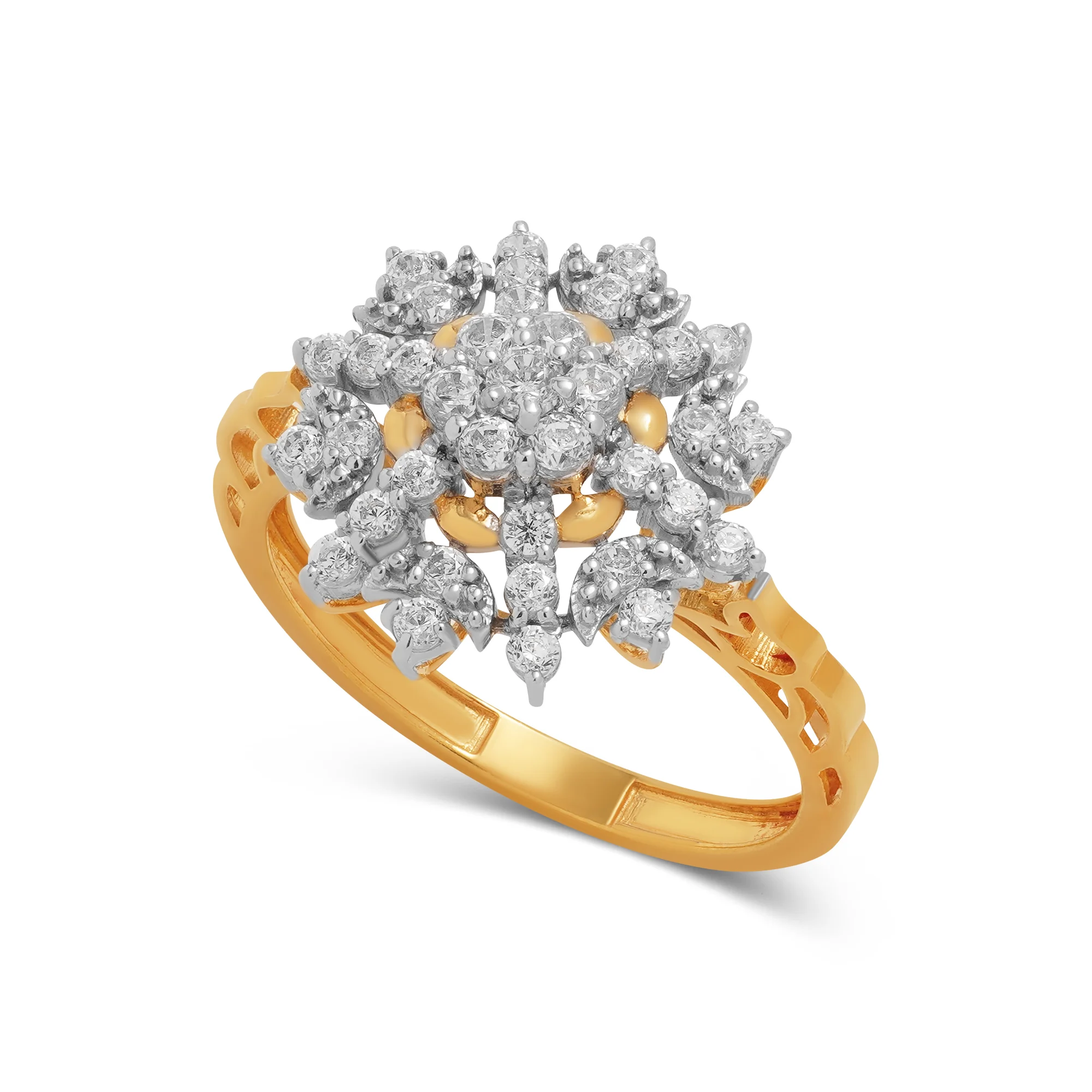 Serena Crest Ring - Gold Ring - 9