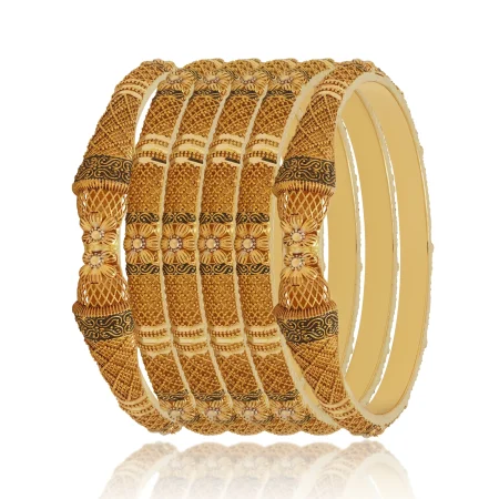 Marigold Crest Bangles