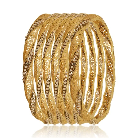Elora Swirl Bangles