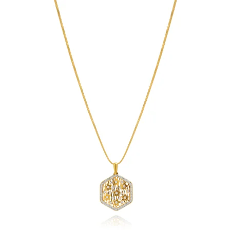 Petal Grid Pendant